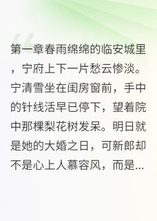 《替嫁之我的废物丈夫竟是隐世剑仙》完整版在线阅读（主角楚无尘宁清雪）