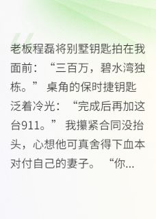 《老板约谈我：让我去勾引他老婆！》小说大结局免费试读 程磊苏晚小说全文