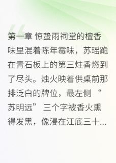 《玉碎锁清秋》小说章节精彩阅读 苏瑶林宇小说全文