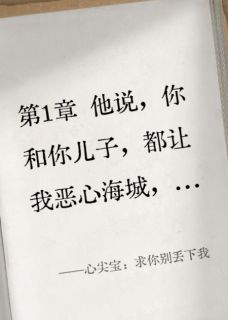 《心尖宝：求你别丢下我》傅承洲沈清欢念念精彩内容在线阅读
