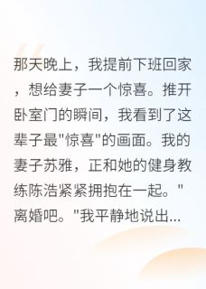 《老婆出轨，我把她送给小三当礼物》苏雅陈浩章节免费试读