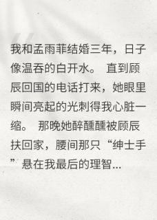 《暴打白月光后，前妻跪着求复婚》顾辰孟雨菲林泽宇章节目录精彩阅读