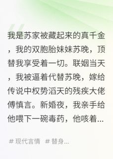 新书《我毒杀新婚丈夫》小说全集阅读 傅慎言苏晚刘芸小说免费完整版全文