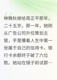 平凡的人总有不平凡故事周正平林晚秋沈砚 平凡的人总有不平凡故事免费阅读