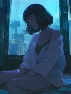 人间迟暮客