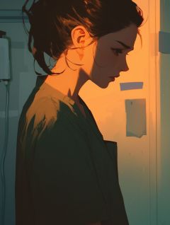 南乔沉于晚风